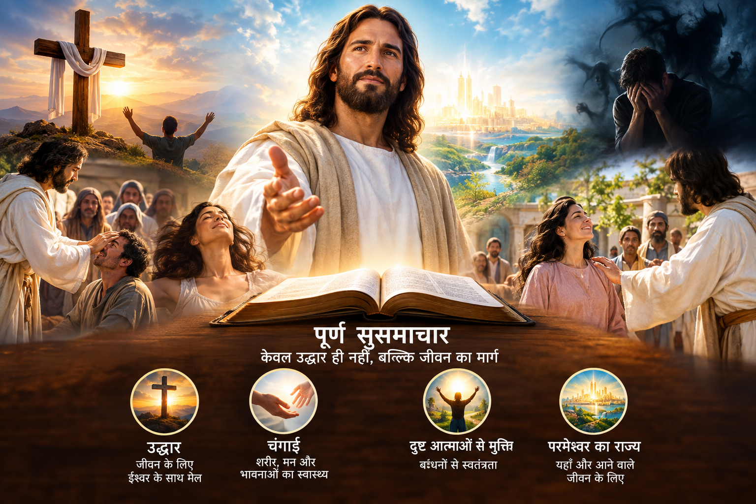 सुसमाचार केवल उद्धार से कहीं बढ़कर है
