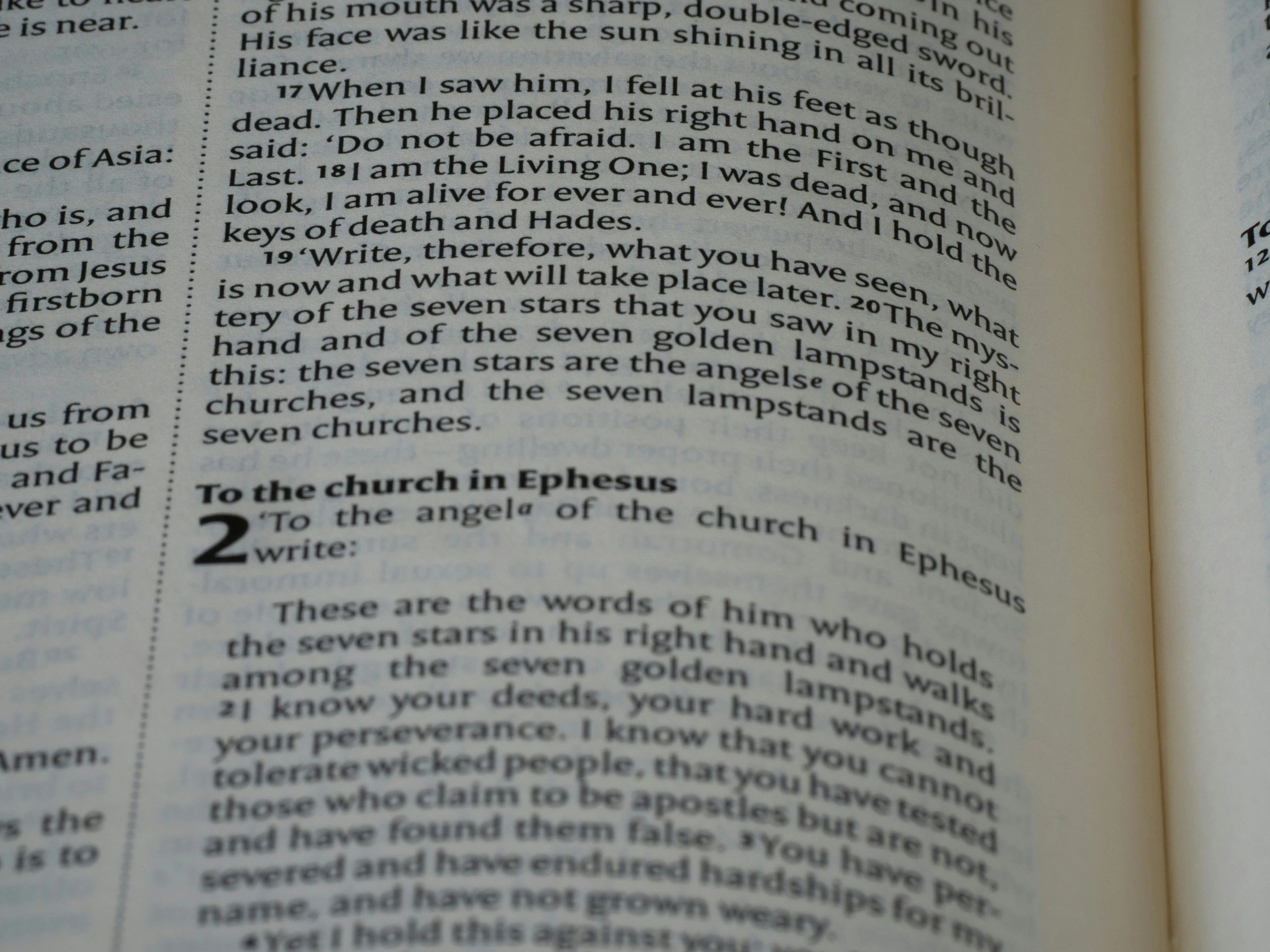 The Message to the Church in Ephesus