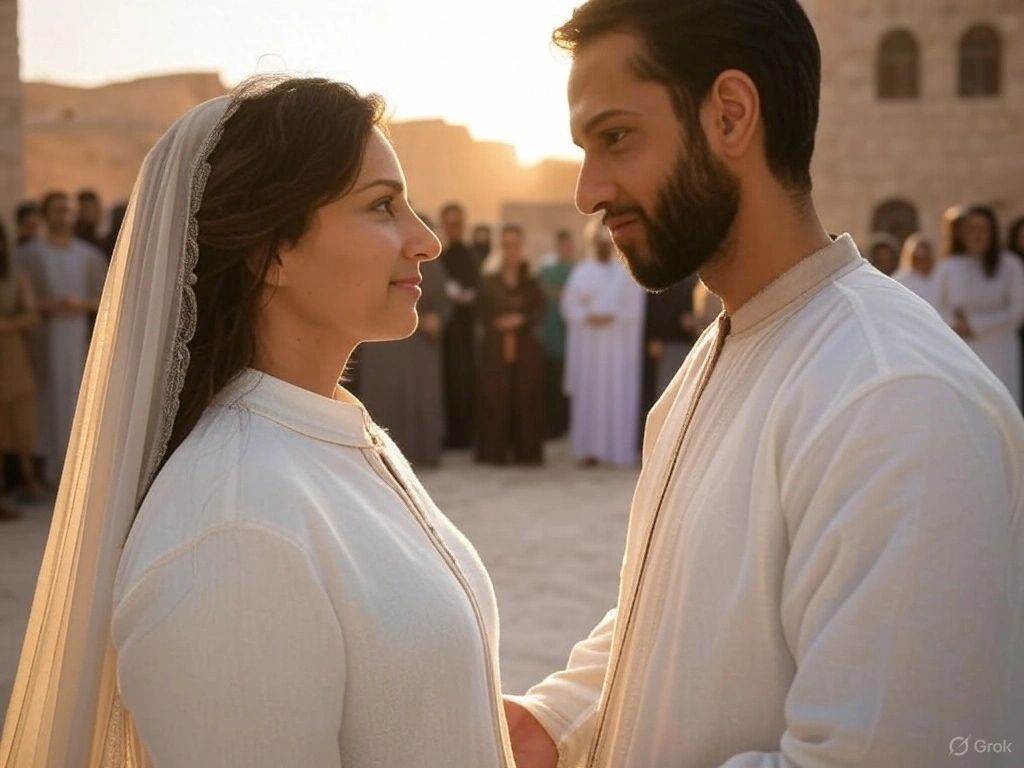 The Redeemer Takes His Bride
